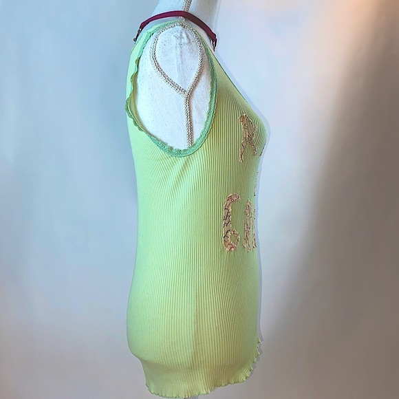 Riot Grrrl guitar patchwork tank top - Picture 4 of 6